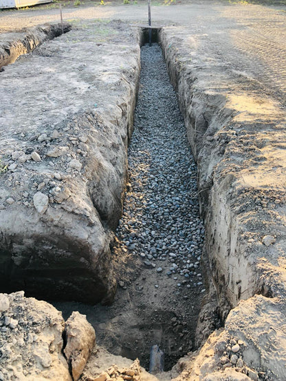 Backhoe loader rental with operator in Waterford, Ca.